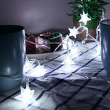 Gaeaspace  -  LED String Lights Outdoor Star Chain Lights Garland Lights Bulb Fairy Lights Party Home Wedding Garden Christmas Decor