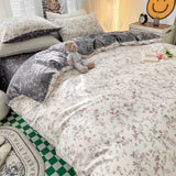 Gaeaspace  -  Duvet Cover Set with Daisy Pattern, 100% Cotton, Super Soft, Skin Friendly,Single, Double Bed,Customizable Size, 133x72