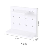 Gaeaspace  -  Wall-mounted Hole Board Wall Shelf Free Punching Hanger Bookshelf  Figure Display Shelves Stand Bedroom Desk Wall Storage Holder