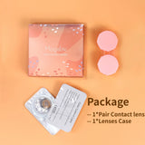 Gaeaspace  -  Colored Contact Lenses for Eyes DIA 14.5 mm Big Eye Color Lens Yearly Ues Pupilentes Eye Lenses Color Contact Lenses