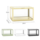 Gaeaspace  -  Acrylic Transparent Storage Box Family Bedroom Desktop Dustproof Figure Model Doll Display Decoration Shelf Debris Organizer