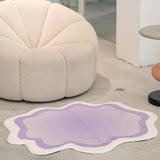 GAEASPACE  -  Cute Rug Gradient Fashion Living Room Decorative Carpet Irregular Girl Bedroom Cloakroom Fluffy Soft Anti-slip Door Floor Mat