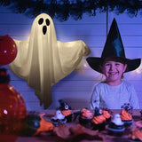 Gaeaspace  -  Halloween Party LED Glow Ghost Home Indoor Outdoor Decoration Supplies Haunted House Bar Hanging Horror Props with Lights