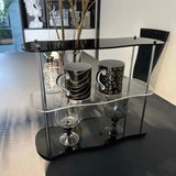 Gaeaspace  -  INS Style Luxury desktop shelf Water cup storage High beauty cup holder Removable acrylic perfume hand display