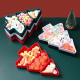 Gaeaspace  -  Christmas Tree Fruit Plate Merry Christmas Party Decorations For Home  Navidad Noel Natal  Xmas Gifts Happy New Year