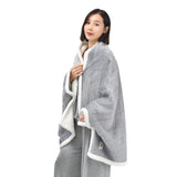 Gaeasapce  -  Student dormitory small blanket lamb nap shawl blanket wearable cloak lazy blanket