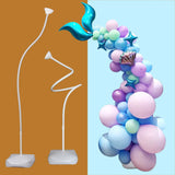 Gaeaspace  -  Balloon Stand Deformable Balloon Sticks Holder with Base Adjustable Balloon Columns Baby Shower Birthday Wedding Party Decors