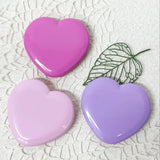 Gaeaspace  -  Heart Shaped Double Sided Hand Mirror, Popular Cute Heart Makeup Mirror, Compact Mirror