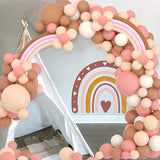 Gaeaspace  -  163pcs Dusty Pink Rainbow Balloon Garland Arch Kit Wedding Birthday Balloons Decoration Boho Party Kids Baby Shower Arche Ballon