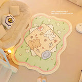 Gaeaspace  -  Cartoon Cute Carpet Girl Room Decoration Rugs Comfortable Soft Bedroom Rug Large Area Living Room Decoration Carpets Tapis سجادة