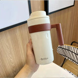 Gaeaspace  -  600ml Smart Coffee Cup Thermal Intelligent Temperature Display 316 Stainless Insulated Tumbler with Lid Travel Mug Water Bottle