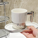 Gaeaspace  -  Lovers Mouthwash Toothbrush Cup Drink Water Coffee Mug Ceramic Cup Bathroom Storage Rack Tray Hotel Home Wash Toothbrush Cups