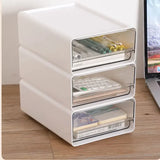 Gaeaspace  -  Stackable Desktop Storage Drawers Document Sundries Holder Cosmetic Organizer Box for Office School Home Storage Cabinet