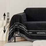 Gaeaspace  -  Sofa Cover Cloth, Sofa Towel, All-purpose, Simple Art, Double-Sided, Anti-Cat Scratching, Sofa Slipcover, Blankets Decor,Modern