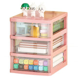 Gaeaspace  -  2/3 Layers Pen Holder Drawer Organizers Large Capacity Desk Organizer Stationery Office Organizing Plastic Boxes Accessories