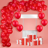 Gaeaspace  -  123 Pcs Red Balloon Garland Arch Kit Wedding Engagement Birthday Baby Shower Christmas Valentine's Day Party Decoration Supplies