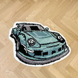 Gaeaspace  -  Enthusiast Racing Car Shaped Tufting Rug Soft Tufted An-slip Floormat Sofa Feet Mat Carpet Entrance Doormats Absorbent