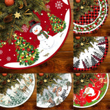 Gaeaspace  -  Xmas Santa Claus Pendant Navidad Natal Noel Ribbon Lights Merry Christmas Decor For Home Tree Hanging Balls New Year