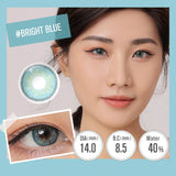 Gaeaspace  -  Colored Contacts for Eyes Color Contact Lenses Brown Colorful Eyes Lenses São Paulo warehouse Cosmetic Makeup Eye Contacts Lens