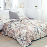 Gaeaspace  -  Twin Queen Size Anti Pilling Bedspread Comforter Soft Cotton Air-conditioning Throw Blankets On The Bed Summer Quilt Bed Linens