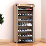 Gaeaspace  -  8 Layers Dustproof Shoe Cabinet Simple Sneakers High Heels Storage Rack Bedroom Dormitory Shoe Rack Bag Debris Organizer