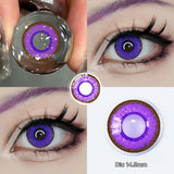 Gaeaspace  -  2PCS/1Pair Halloween COSPALY Series Colorful Lenses for Eyes Colored Cosmetic Contact Lenses Crazy Lens for Yearly Use