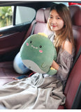 Gaeaspace  -  Cartoon 2 In 1 Office Pillow Quilt Car Cushion Multi-Function Nap Blanket Air Conditioning Blanket Car Interior Cushion Pillow