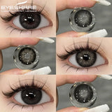 Gaeaspace  -  Color Contact Lenses for Eyes Black Lenses Big Eye Lenses 1pair/2pcs Eye Contacts Color Lens Natural Eye Contact Lenses