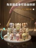 Gaeaspace  -  Rotating Blind Box Storage Display Stand Action Figures Display Cabinet Dust-proof Acrylic Mystery Box Display Box Doll Orgnizer