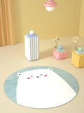 Gaeaspace  -  Cartoon Cute Children Girl Room Round Bedroom Bedside Carpets Cat Living Room Large Area Carpet Computer Chair Cloakroom Rug 양탄자