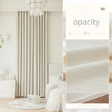 Gaeaspace  -  Thickened Blackout Curtain New Living Room Atmospheric Curtains Solid Color High End Fabrics Light Luxury Simple Drapes