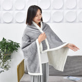 Gaeasapce  -  Student dormitory small blanket lamb nap shawl blanket wearable cloak lazy blanket