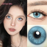 Gaeaspace  -  Taylor Blue Colored Contact Lenses soft for eyes small Beauty Pupil myopia prescription degree yearly natural new