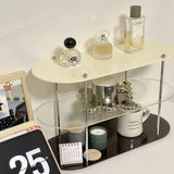 Gaeaspace  -  INS Style Storage Rack Acrylic Shelf Bathroom Countertop Cosmetics Display Multi-Layer Coffee Cup Holder Desktop storage decor