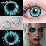 Gaeaspace  -  1Pair Cosplay Color Contact Lenses for Eyes Multicolored Contact Lenses Anime Accessories Anime Lenses Halloween Lneses