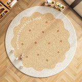 Gaeaspace  -  Children Room Large Area Carpet Round Cute Thickened Winter Bedroom Bedside Non Slip Carpets Reading Area Play Baby Crawling Rug