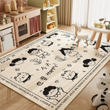 Gaeaspace  -  Children Room Baby Play Carpet Living Room Boy Girl Crawling Thickened Antislip Carpets Bedroom Reading Area Cartoon No Care Rug