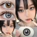 Gaeaspace  -  1 Pair Colorcon Korean Lenses Color Contact Lenses for Eyes Purple Lenses Blue Eye Lenses Brown Lenses Yearly Contacts