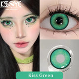 Gaeaspace  -  1 Pair Hot sales Color Contact Lenses with Diopter Myopia Lenses Halloween Contact Lenses Cosplay Lenses Makeup Annual