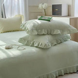 Gaeaspace  -  New Class a Maternal and Child Grade Pure Cotton Washed Cotton Lace Bedspread