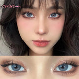 Gaeaspace  -  Taylor Blue Colored Contact Lenses soft for eyes small Beauty Pupil myopia prescription degree yearly natural new