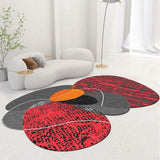 Gaeaspace  -  Nordic Creative Bedroom Carpet Shaped Living Room Sofa Coffee Table Rug Study Office Rugs Porch Anti-fouling Non-slip Carpets