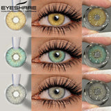 Gaeaspace  -  1 Pair Colored Contact Lenses for Eyes Fashion Green Eyes Lenses Natural Blue Contacts Gray Eye Lenses Color Eye Lens