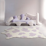 Gaeaspace  -  IG Girly Bedroom Large Area Decorative Carpet Irregular Design Cow Light Color Living room Rugs Fluffy Soft Cute Children's Mat