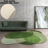 Gaeaspace  -  Irregular Living Room Decorative Carpet Simple Bedroom Geometric Mat Creative Model Room Non-slip Rug Household Sofa Casual Rugs