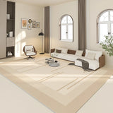 Gaeaspace  -  Japanese Cream Color Living Room Decoration Carpet Modern Bedroom Bedside Plush Carpets Home Balcony Bay Window Fluffy Soft Rug