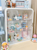 Gaeaspace  -  Wall Mounted Clear Mystery Box Showcase Collectible Figures Display Stand Case Dust Proof Jasmine Bubble Matt Doll Toy Organizer