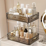 Gaeaspace  -  Acrylic Storage Organizer Shelf Of Bathroom Home Kitchen Makeup Skincare Shampoo Lipstick Tabletop Holder Cosmetic Desk Rack