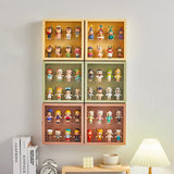 Gaeaspace  -  Wall Mounted Showcase Clear Acrylic Blind Box Figures Display Case Figures Display Stand Dust Proof Doll Toy Storage Box