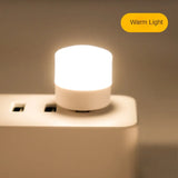 Gaeaspace  -  USB Plug Lamp Mini Night Light Computer Mobile Power Charging Small Book Lamps LED Eye Protection Square Reading Light